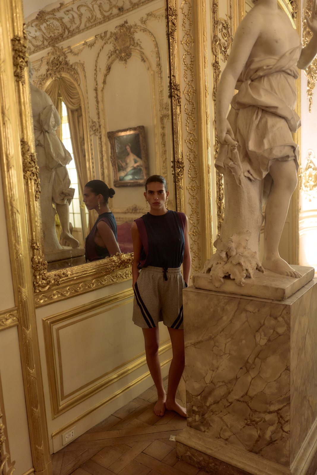 Shorts SS-6134 — SS-6134 worn by model