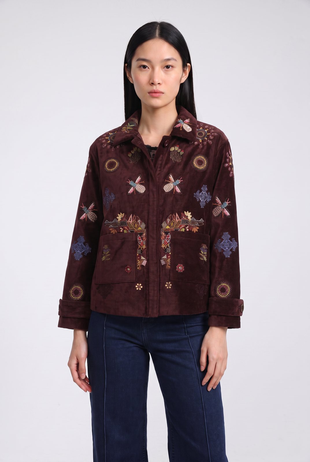 Jackets SS-6508 — SS-6508 worn by model