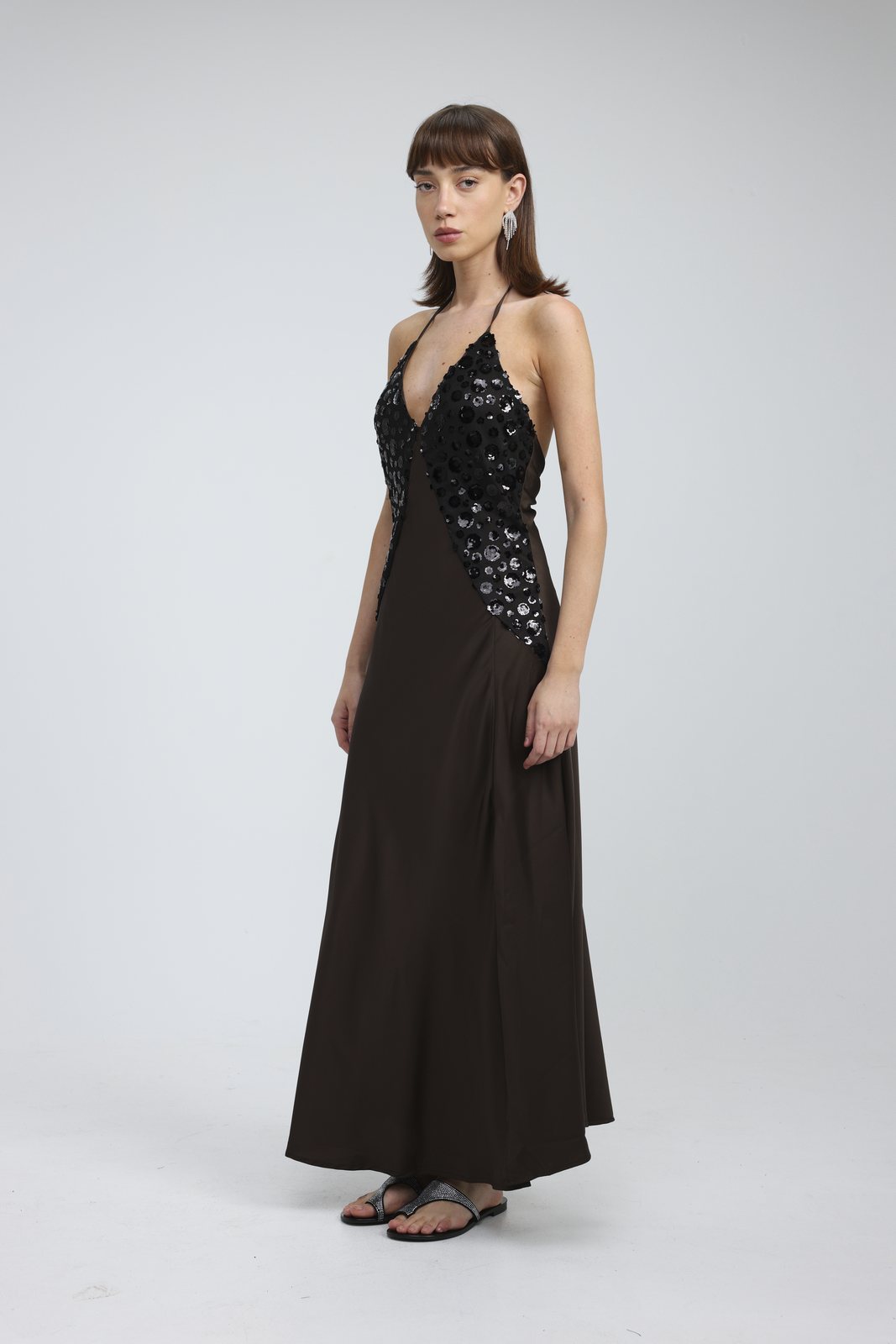 Dresses SS-7593 — SS-7593 worn by model